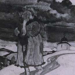 尼古拉斯·罗瑞奇(Nicholas Roerich)高清作品:Sketches of costumes for &amp;ampquotTale of Tsar Saltan&amp;ampq