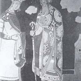 尼古拉斯·罗瑞奇(Nicholas Roerich)高清作品:Snow Maiden and Berendey