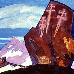 《格萨尔王之剑》尼古拉斯·罗瑞奇(Nicholas Roerich)高清作品欣赏