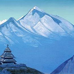 尼古拉斯·罗瑞奇(Nicholas Roerich)高清作品:Temple in Naggar