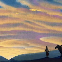 《蒙古之声》尼古拉斯·罗瑞奇(Nicholas Roerich)高清作品欣赏