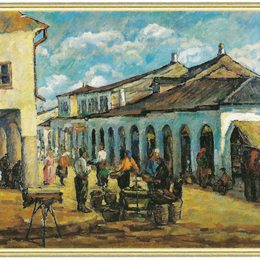 《图尔恰广场》尼古拉·达拉斯库(Nicolae Darascu)高清作品欣赏