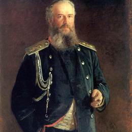 尼古拉格(Nikolai Ge)高清作品:Portrait of Adam Olsufyev