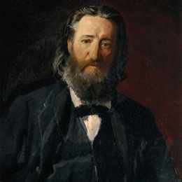 尼古拉格(Nikolai Ge)高清作品:Portrait of Joseph Daumang