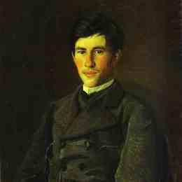 尼古拉格(Nikolai Ge)高清作品:Portrait of Piotr Ge, the Artists Son