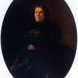 尼古拉格(Nikolai Ge)高清作品:Portrait of V.N.Rostovtseva