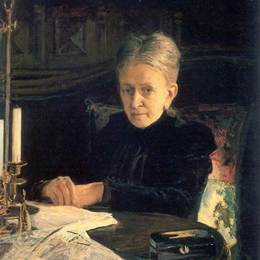尼古拉格(Nikolai Ge)高清作品:Portrait of Yelena Likhachova