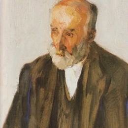 尼古拉斯·莱特阿斯(Nikolaos Lytras)高清作品:Portrait of Sculptor Yannoulis Chalepas