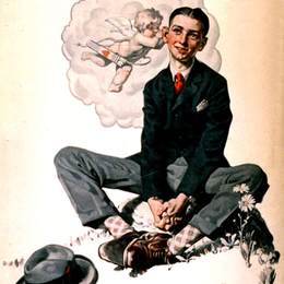 《丘比特》诺曼·洛克威尔(Norman Rockwell)高清作品欣赏