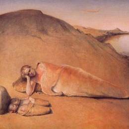 《海边的双胞胎》奥德·纳德卢姆(Odd Nerdrum)高清作品欣赏