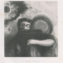 《一个奇怪的杂耍者》奥迪隆·雷东(Odilon Redon)高清作品欣赏