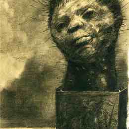 《仙人掌人》奥迪隆·雷东(Odilon Redon)高清作品欣赏