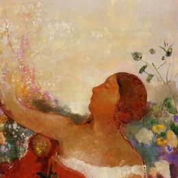 《预断子》奥迪隆·雷东(Odilon Redon)高清作品欣赏