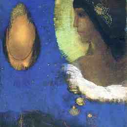 《西塔》奥迪隆·雷东(Odilon Redon)高清作品欣赏