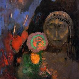 《静物-梦想》奥迪隆·雷东(Odilon Redon)高清作品欣赏