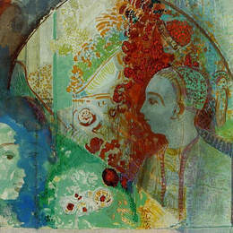 《梦》奥迪隆·雷东(Odilon Redon)高清作品欣赏