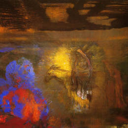 《逃往埃及》奥迪隆·雷东(Odilon Redon)高清作品欣赏