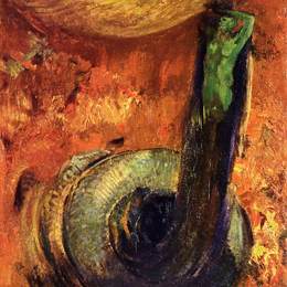 《绿色死亡》奥迪隆·雷东(Odilon Redon)高清作品欣赏