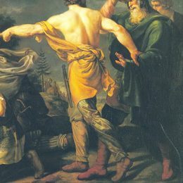 吉普林斯基(Orest Kiprensky)高清作品:Dmitry Donskoy after the Battle of Kulikovo (detail)