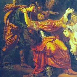 吉普林斯基(Orest Kiprensky)高清作品:Dmitry Donskoy after the Battle of Kulikovo (detail)