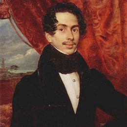 吉普林斯基(Orest Kiprensky)高清作品:Portrait of the Prince F. A. Golitsyn