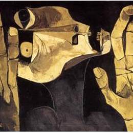 《呐喊》奥斯瓦尔多加亚沙明(Oswaldo Guayasamin)高清作品欣赏