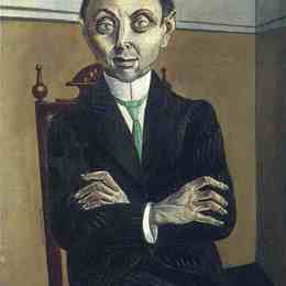 奥托·迪克斯(Otto Dix)高清作品:Portrait of Paul F. Schmidt