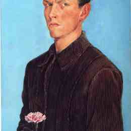 《自画像》奥托·迪克斯(Otto Dix)高清作品欣赏