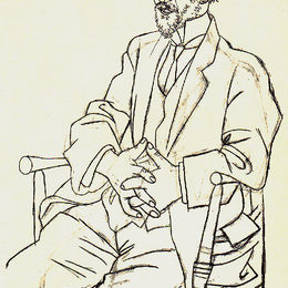 巴勃罗·毕加索(Pablo Picasso)高清作品:Portrait of Erik Satie