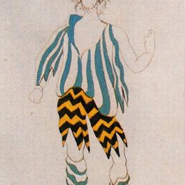 巴勃罗·毕加索(Pablo Picasso)高清作品:Costume design for ballet &amp;ampquotTricorne&amp;ampquot