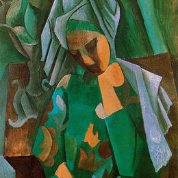 《伊莎贝拉女王》巴勃罗·毕加索(Pablo Picasso)高清作品欣赏