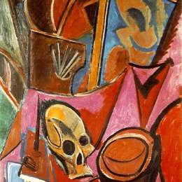 《颅骨成分》巴勃罗·毕加索(Pablo Picasso)高清作品欣赏
