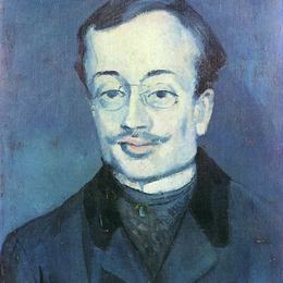 巴勃罗·毕加索(Pablo Picasso)高清作品:Portrait of Jaime Sabartes