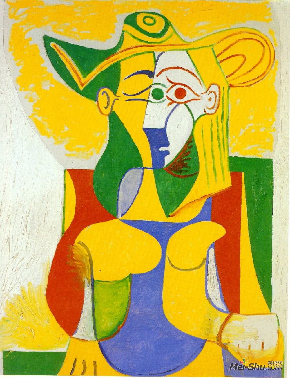 毕加索(pablo picasso)高清作品欣赏更多西班牙艺术家更多立体主义