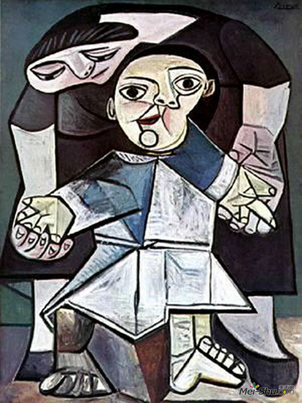 毕加索(pablo picasso)高清作品欣赏更多西班牙艺术家更多立体主义