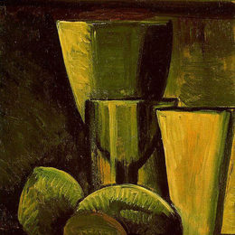《静物》巴勃罗·毕加索(Pablo Picasso)高清作品欣赏
