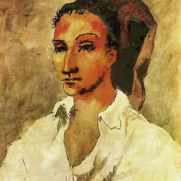 《西班牙人》巴勃罗·毕加索(Pablo Picasso)高清作品欣赏