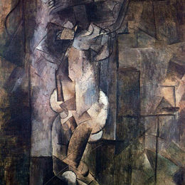《裸体人物》巴勃罗·毕加索(Pablo Picasso)高清作品欣赏