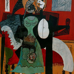 《情人》巴勃罗·毕加索(Pablo Picasso)高清作品欣赏