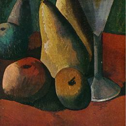 《玻璃水果》巴勃罗·毕加索(Pablo Picasso)高清作品欣赏