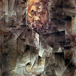 巴勃罗·毕加索(Pablo Picasso)高清作品:Portrait of Ambroise Vollard