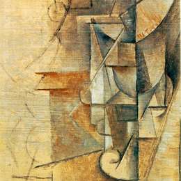 《玻璃杯》巴勃罗·毕加索(Pablo Picasso)高清作品欣赏