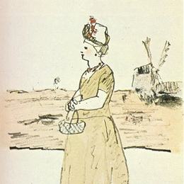 《运河边的荷兰人》巴勃罗·毕加索(Pablo Picasso)高清作品欣赏