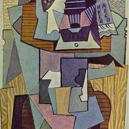 《桌子》巴勃罗·毕加索(Pablo Picasso)高清作品欣赏