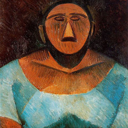 《农妇》巴勃罗·毕加索(Pablo Picasso)高清作品欣赏