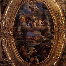 《威尼斯神化》保罗·委罗内塞(Paolo Veronese)高清作品欣赏