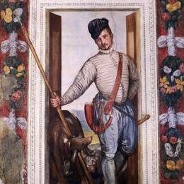 《狩猎服装的贵族》保罗·委罗内塞(Paolo Veronese)高清作品欣赏