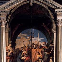 《庙宇展示》保罗·委罗内塞(Paolo Veronese)高清作品欣赏