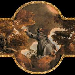 《狂喜中的圣弗兰西斯》保罗·委罗内塞(Paolo Veronese)高清作品欣赏
