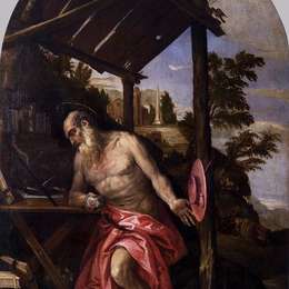 《圣杰罗姆》保罗·委罗内塞(Paolo Veronese)高清作品欣赏